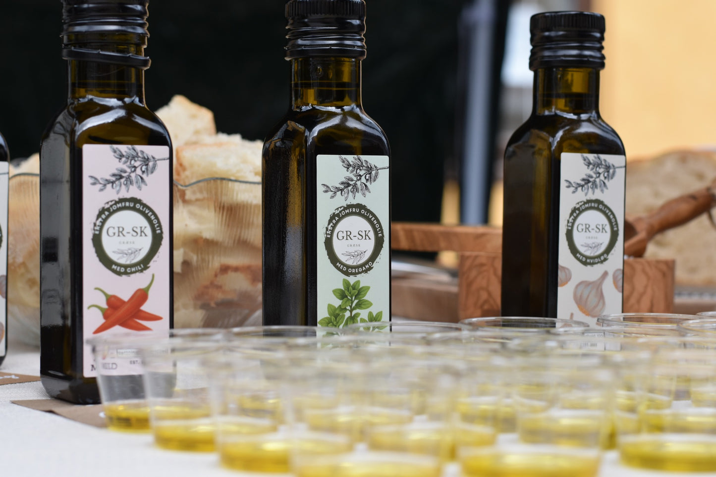Ekstra Jomfru Olivenolie med oregano