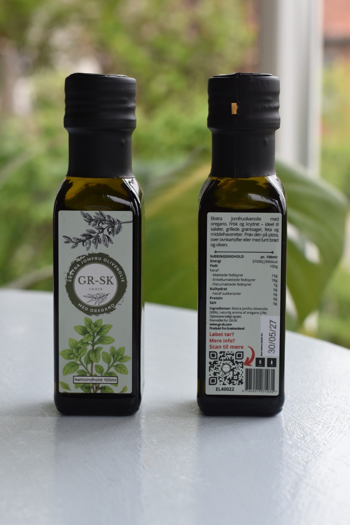 Ekstra Jomfru Olivenolie med oregano