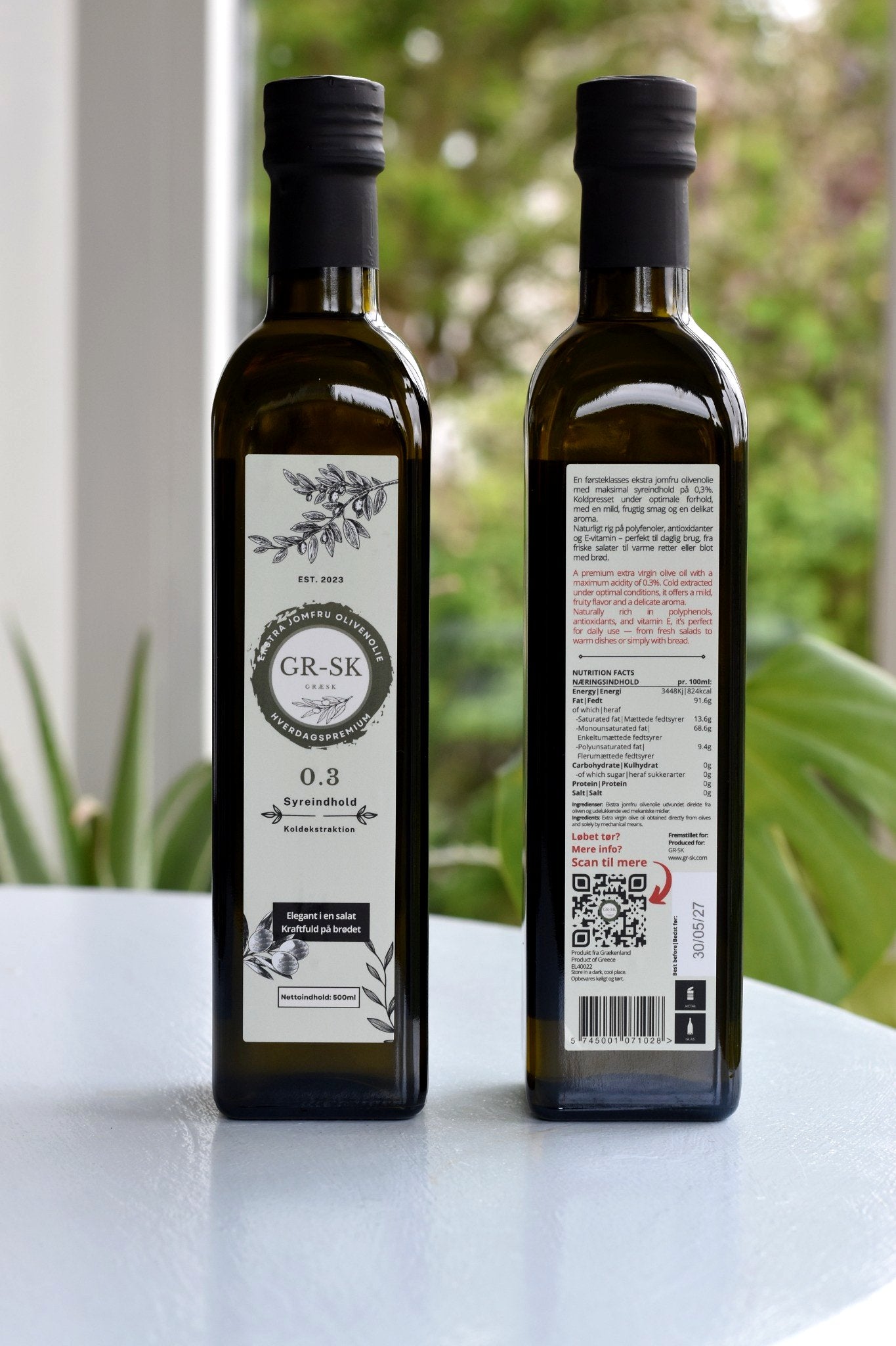 Hverdagspremium Ekstra Jomfru Olivenolie 500ml